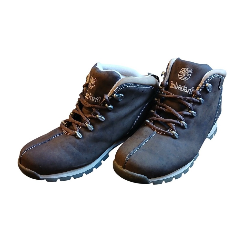 Timberland Vintage Euro hiker 85090 Women's Brown Leather Ankle Boots Size 7.5 M